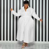 The Classic Crisp Shirt Dress